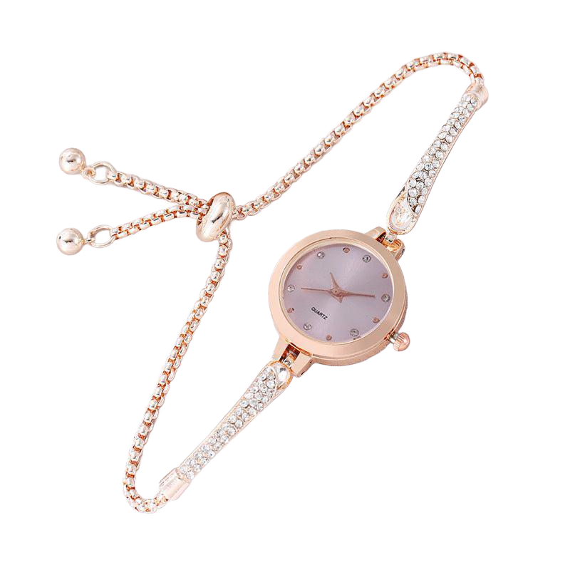 Fashion Diamond Inlaid Elegant Bracelet Watch