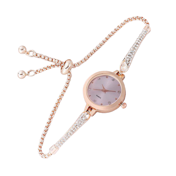 Fashion Diamond Inlaid Elegant Bracelet Watch