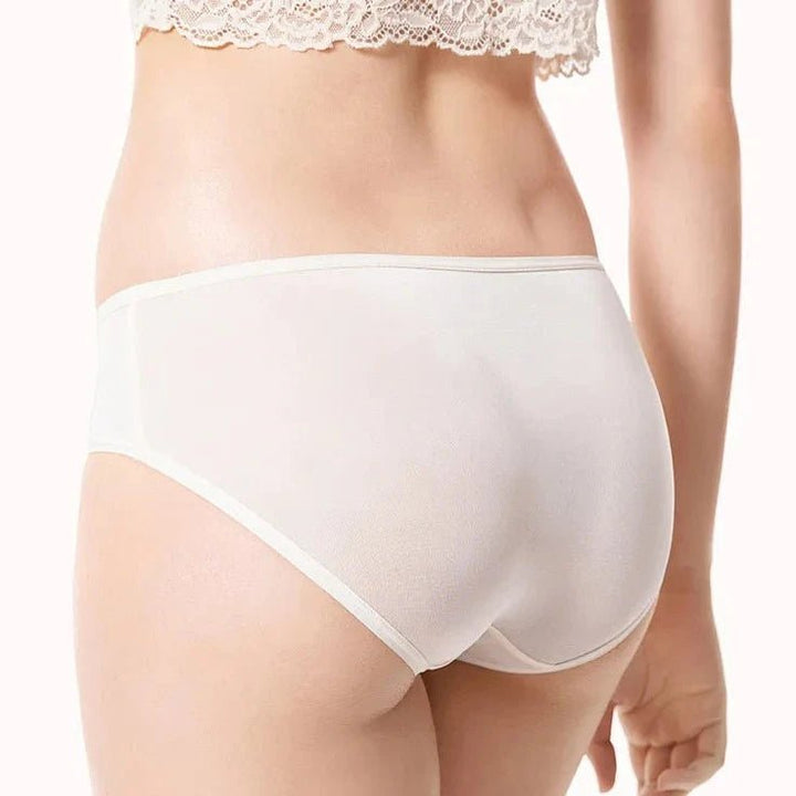 3pcs/lot 100% Natural silk Low-rise Panties - www.SharpDuds.com