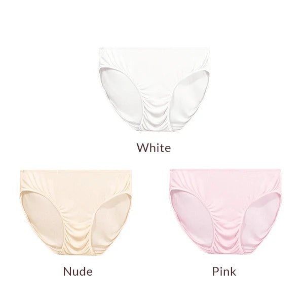 3pcs/lot 100% Natural silk Low-rise Panties - www.SharpDuds.com