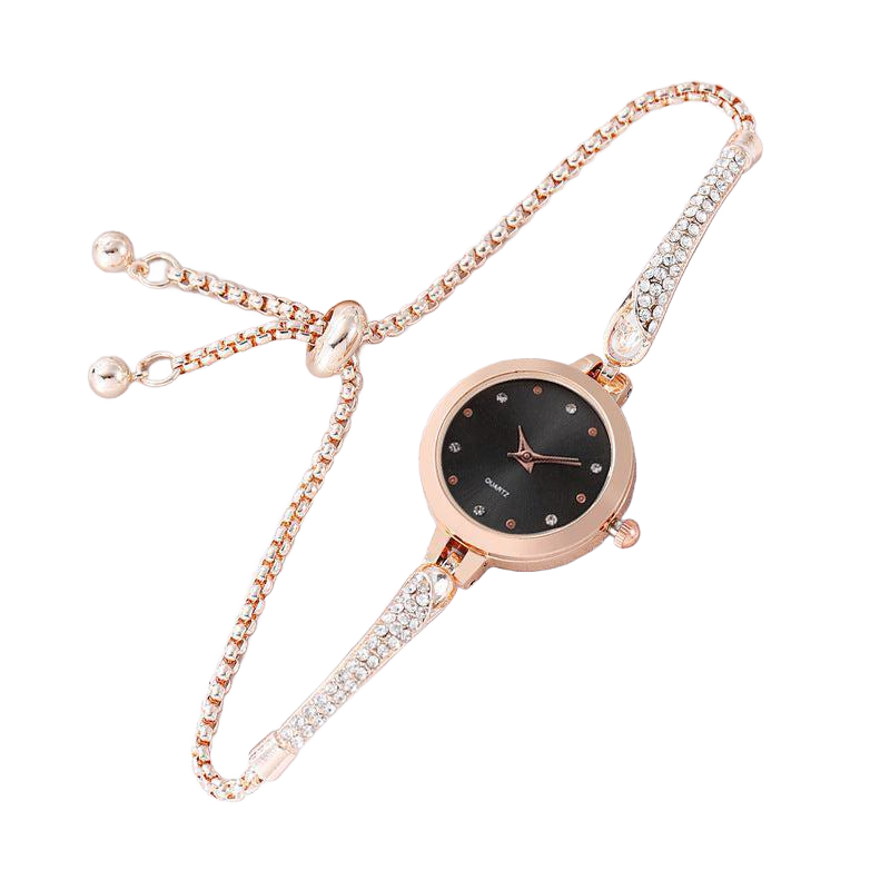 Fashion Diamond Inlaid Elegant Bracelet Watch