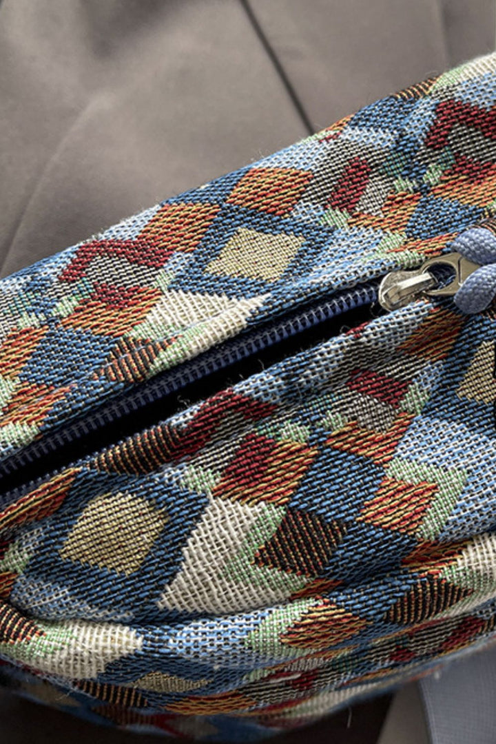 Adjustable Strap Canvas Sling Bag - SharpDuds