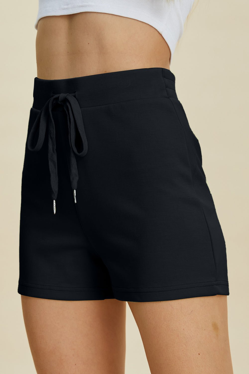 Air Scuba Drawstring High Waist Shorts - SharpDuds