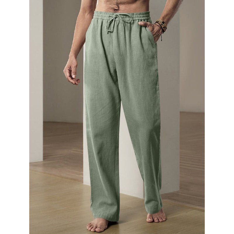 AirFlex Linen Trousers - www.SharpDuds.com