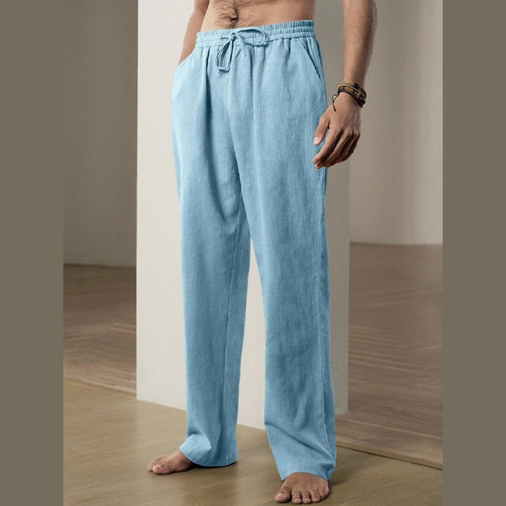 AirFlex Linen Trousers - www.SharpDuds.com