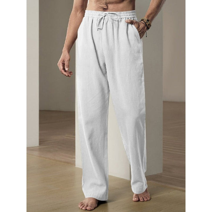 AirFlex Linen Trousers - www.SharpDuds.com