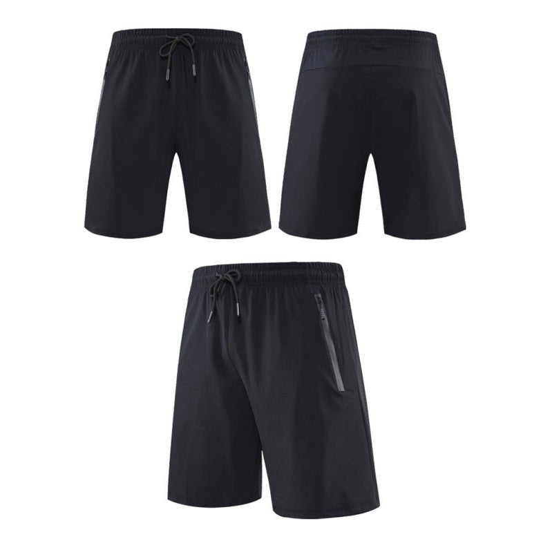 AirFlex Workout Zipper Shorts - www.SharpDuds.com