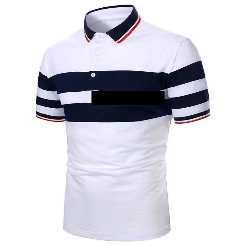 Block Design Polo Shirt - SharpDuds