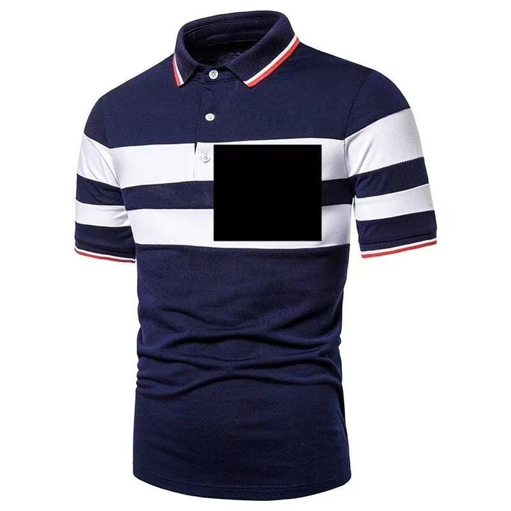 Block Design Polo Shirt - SharpDuds