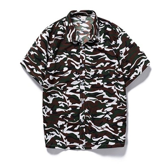 Blooming Grove Short Sleeve Button-Up Shirt - SharpDuds.com