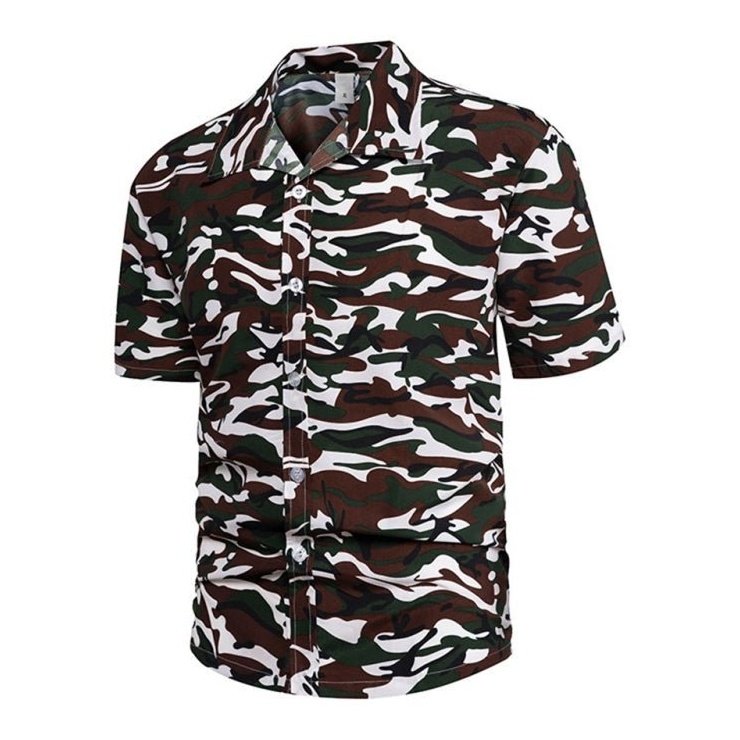 Blooming Grove Short Sleeve Button-Up Shirt - SharpDuds.com