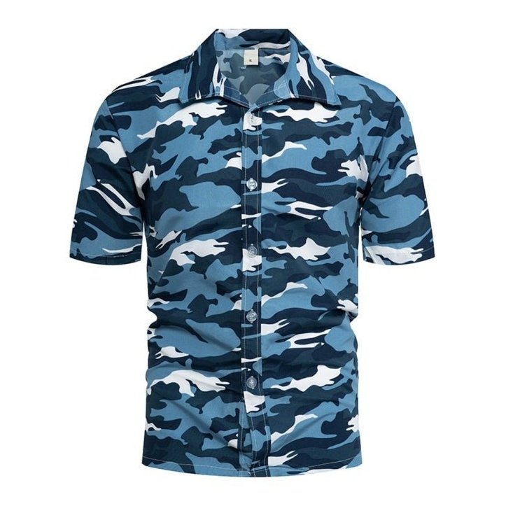 Blooming Grove Short Sleeve Button-Up Shirt - SharpDuds.com