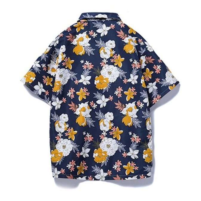 Blooming Grove Short Sleeve Button-Up Shirt - SharpDuds.com