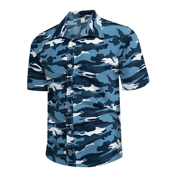 Blooming Grove Short Sleeve Button-Up Shirt - SharpDuds.com