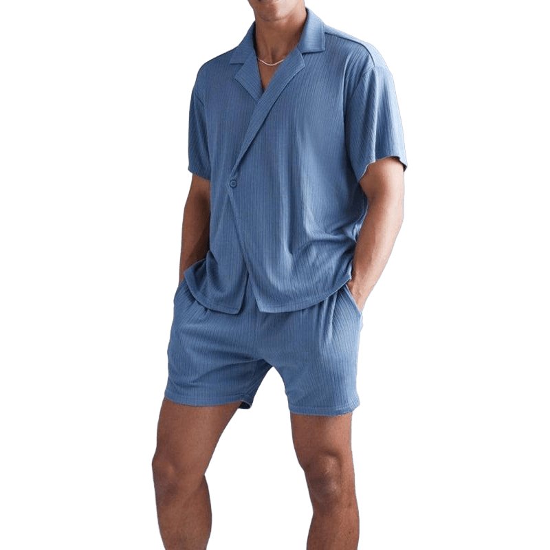 Blue Sky Two - Piece Tee and shorts - SharpDuds