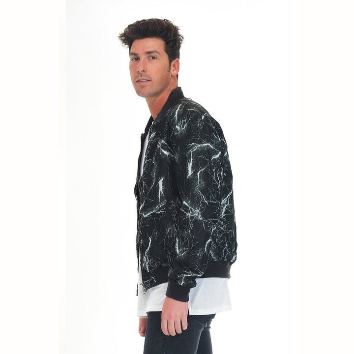 BOLT BOMBER JACKET - SharpDuds.com