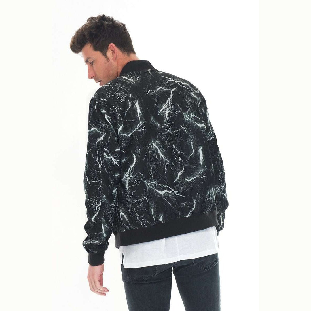 BOLT BOMBER JACKET - www.SharpDuds.com