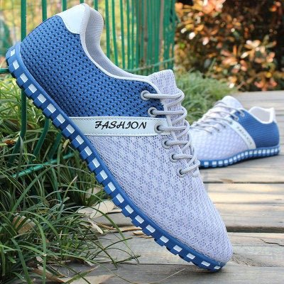 Breathable Casual Mesh Sneakers - SharpDuds.com