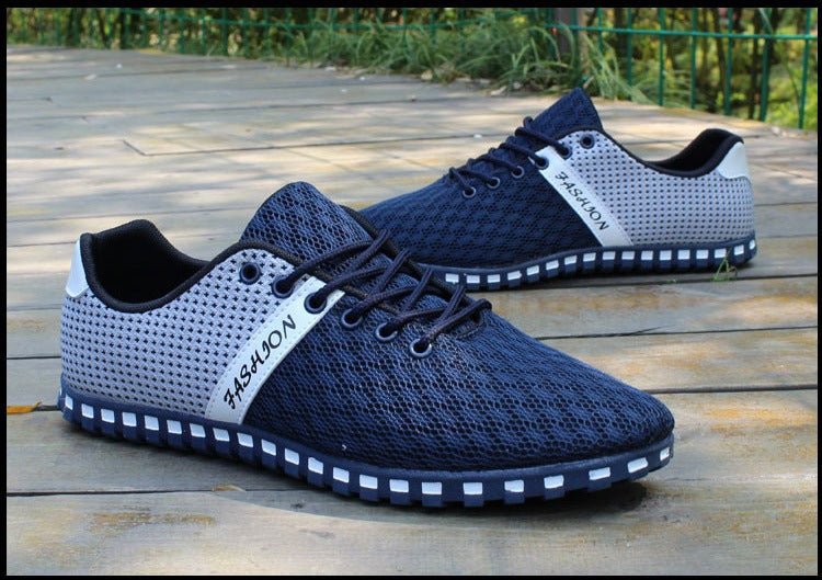 Breathable Casual Mesh Sneakers - SharpDuds.com