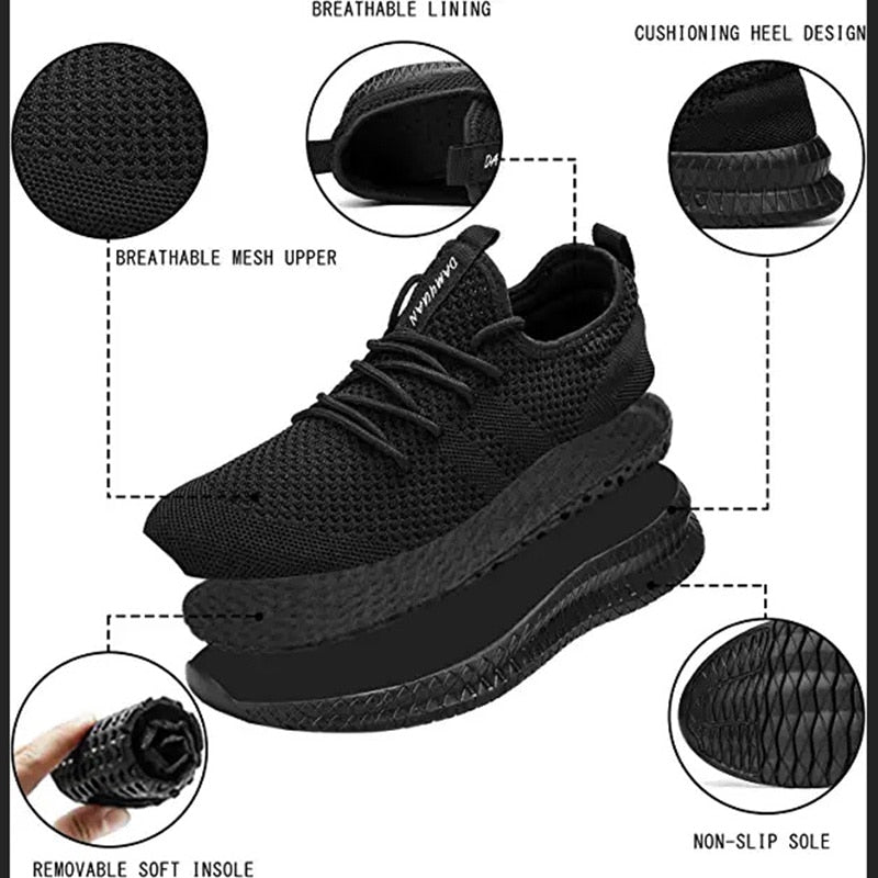 Breathable Lightweight Vulcanize Shoes - SharpDuds.com