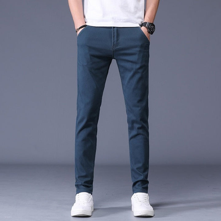 Business Fashion Flex Fit Khaki Pants - SharpDuds.com