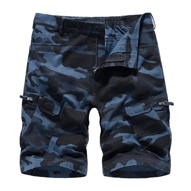 Camouflage Printed Cargo Shorts - SharpDuds.com