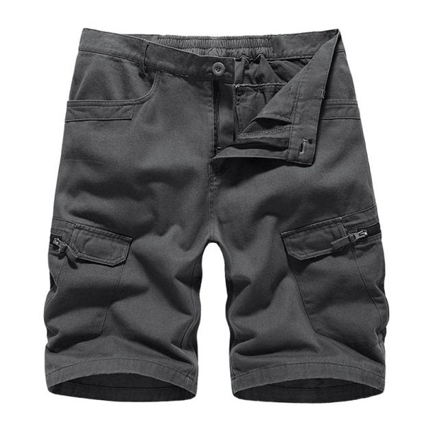 Camouflage Printed Cargo Shorts - SharpDuds.com