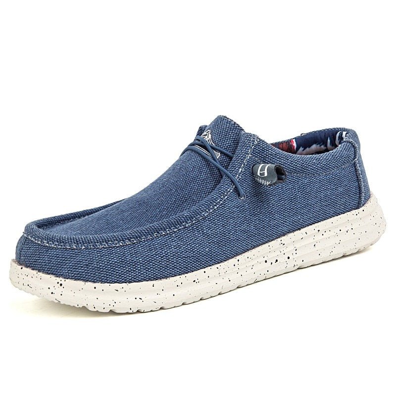 Canvas Breathable Lightweight Boat Shoes - SharpDuds.com