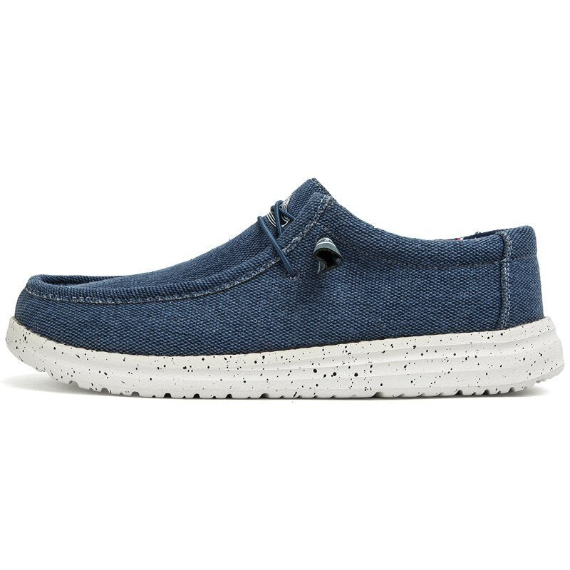 Canvas Breathable Lightweight Boat Shoes - SharpDuds.com