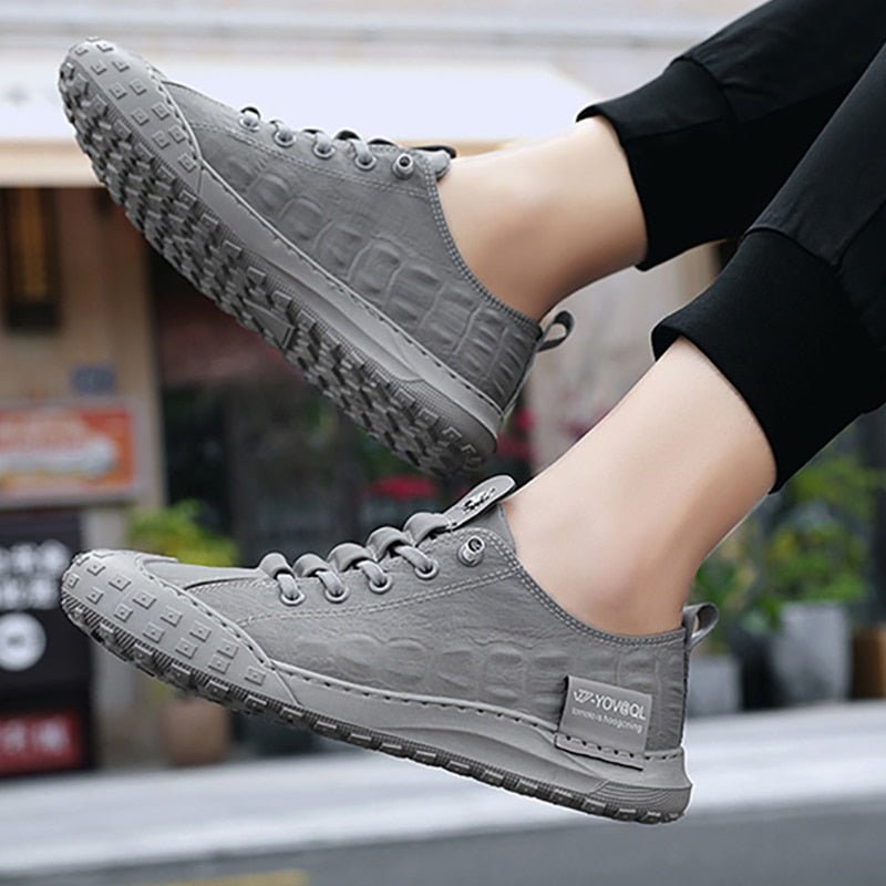 Casual Fashion Leather Shoes - SharpDuds.com