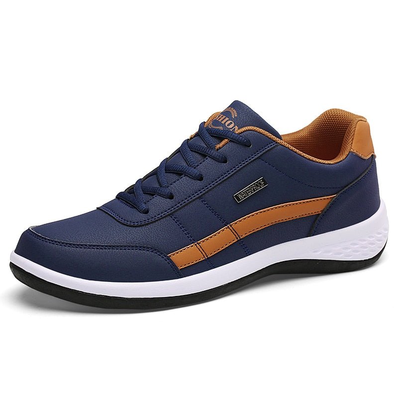 Casual Leather Italian Breathable Leisure Shoes - SharpDuds.com