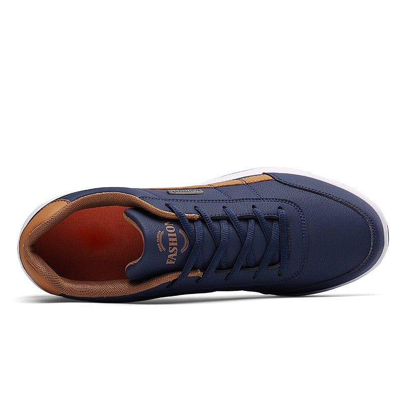 Casual Leather Italian Breathable Leisure Shoes - SharpDuds.com