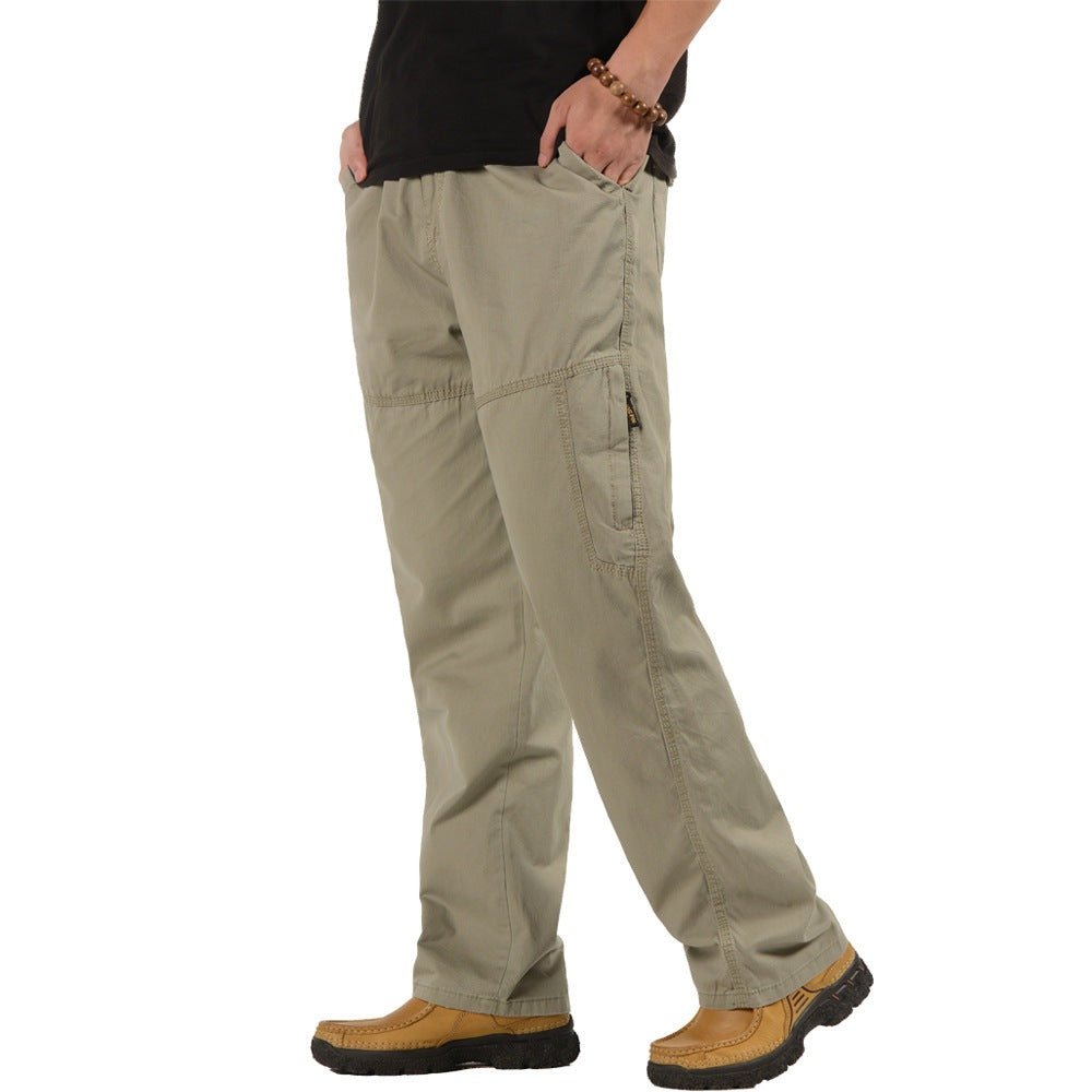 Casual Loose Multi Pocket Trousers - SharpDuds.com