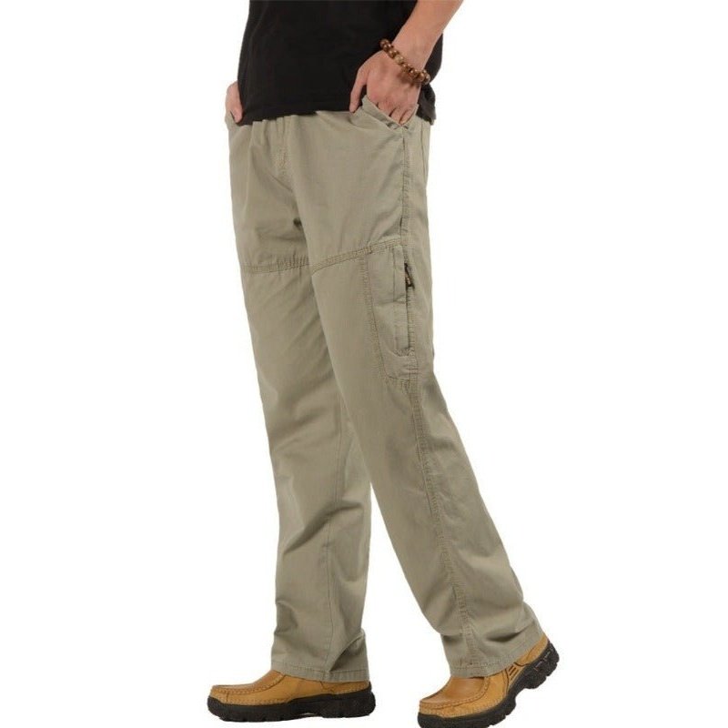 Casual Loose Multi Pocket Trousers - SharpDuds.com