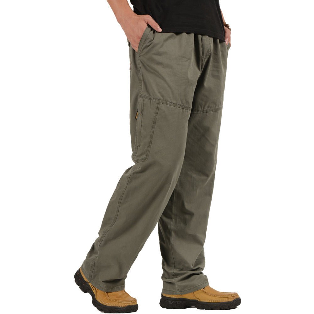 Casual Loose Multi Pocket Trousers - SharpDuds.com