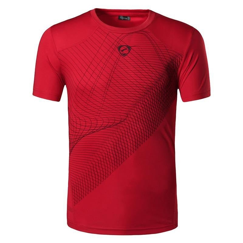 Casual Short Sleeve Sports T-Shirt - SharpDuds.com