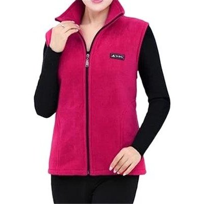 Casual Sleeveless Fleece Waistcoat Coat - SharpDuds.com