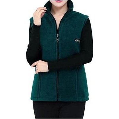 Casual Sleeveless Fleece Waistcoat Coat - SharpDuds.com