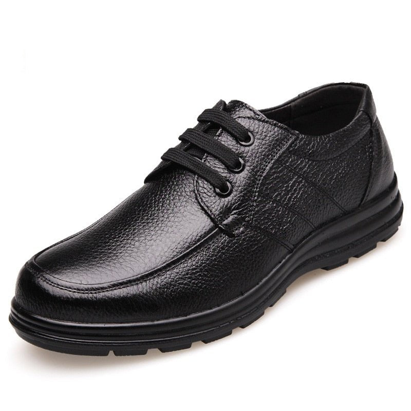 Classic High Quality Premium Leather Lace-Up Shoes - SharpDuds.com