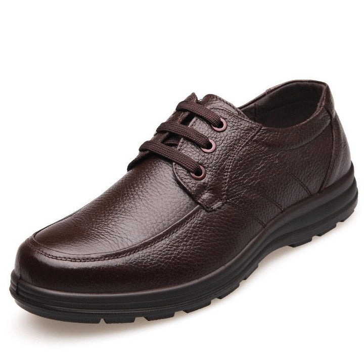 Classic High Quality Premium Leather Lace-Up Shoes - SharpDuds.com