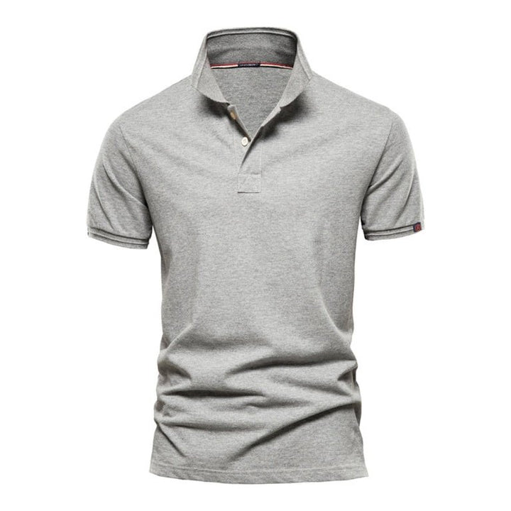 Classic Lapel Polo Shirt - SharpDuds