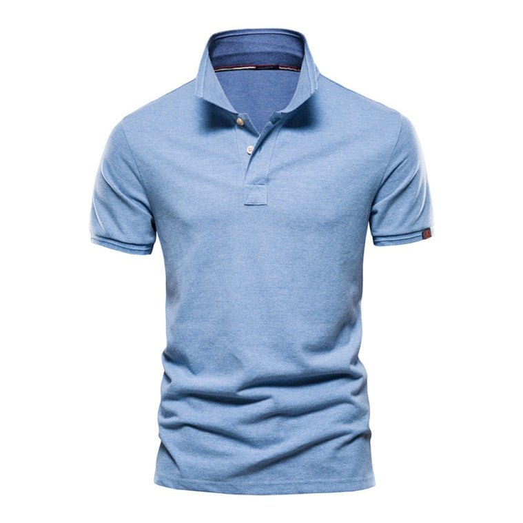 Classic Lapel Polo Shirt - SharpDuds