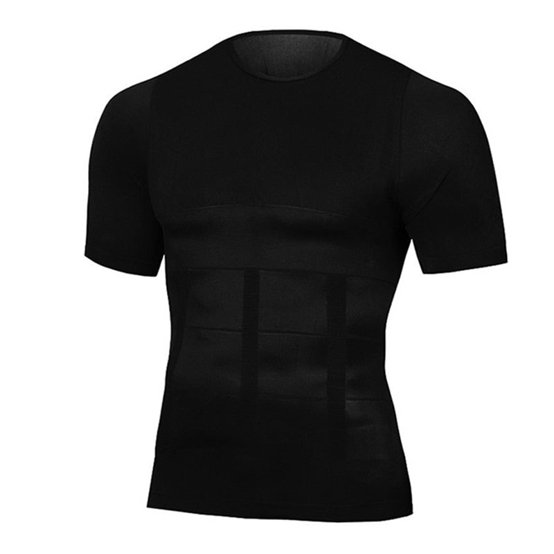 Classic Slimming Body Shaper T-Shirt - SharpDuds.com