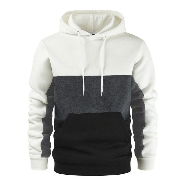 Color block Fleece Hoodie - SharpDuds.com