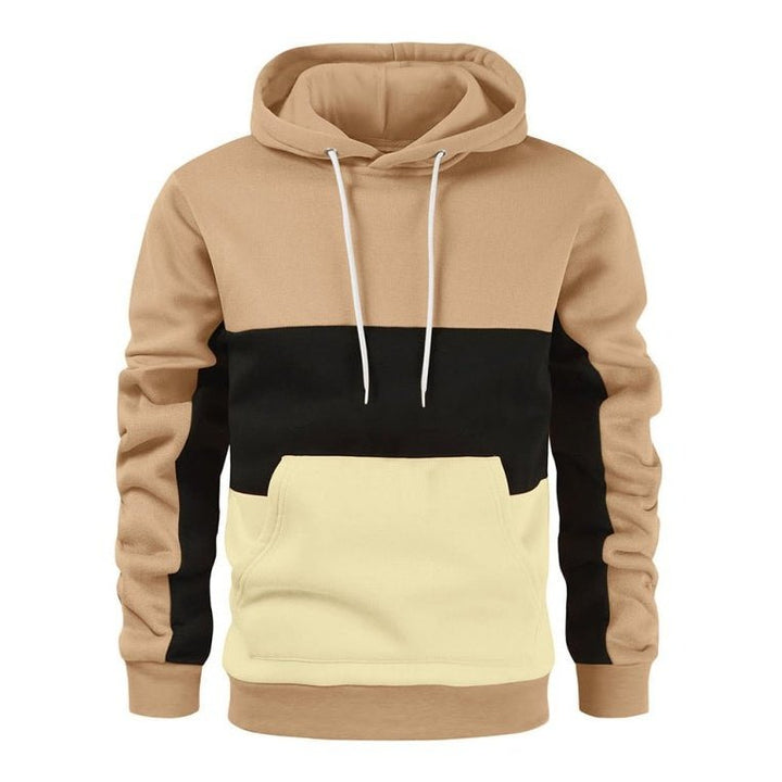 Color block Fleece Hoodie - SharpDuds.com