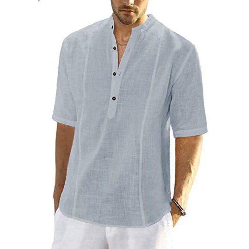 Comfortable Casual Linen Shirt - SharpDuds.com