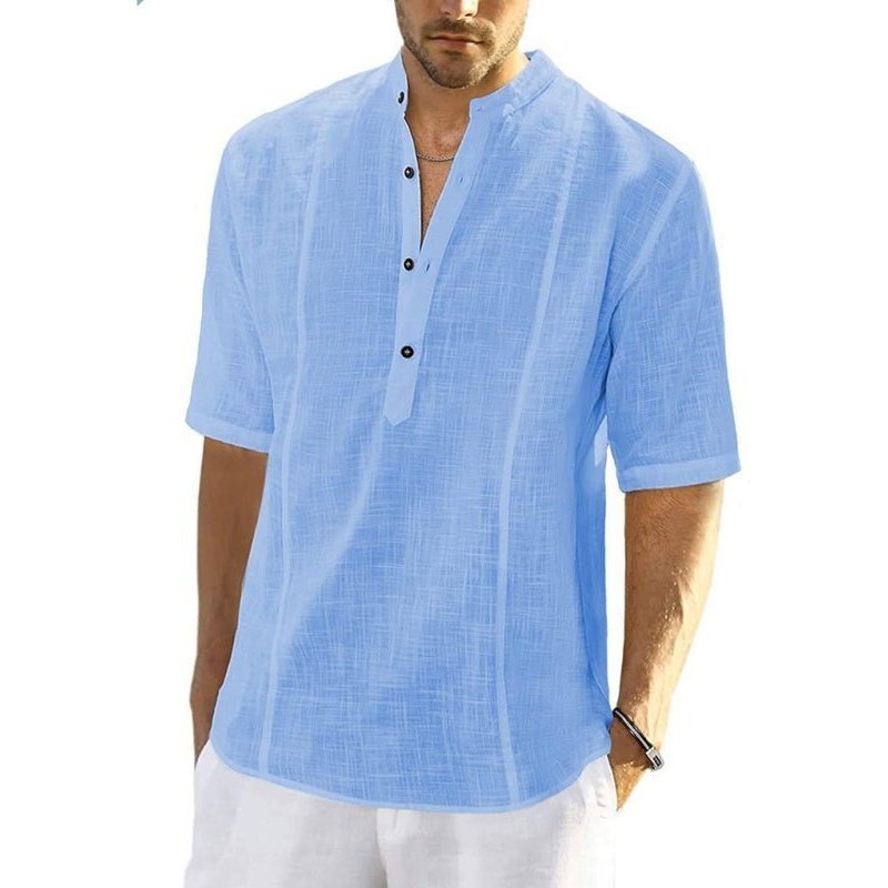 Comfortable Casual Linen Shirt - SharpDuds.com