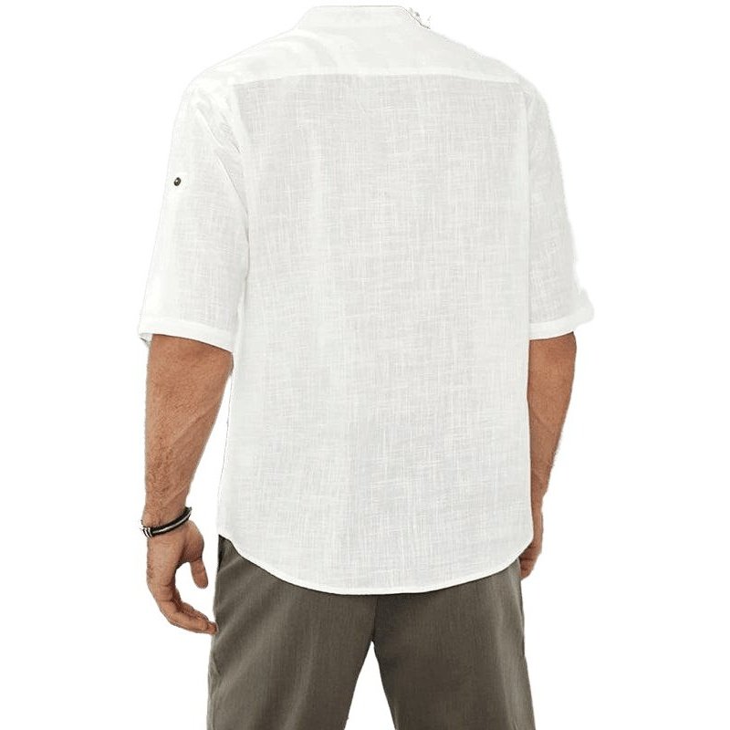 Comfortable Casual Linen Shirt - SharpDuds.com