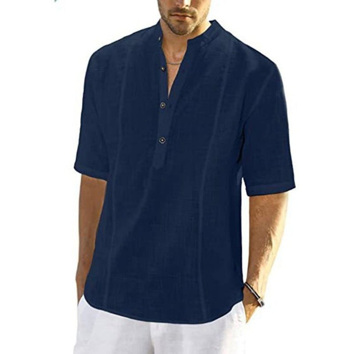 Comfortable Casual Linen Shirt - SharpDuds.com