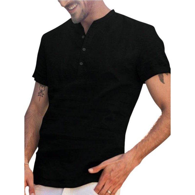 Cotton Linen Shirt - SharpDuds.com